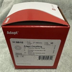 Adapt CeraRing Ostomy Barrier Ring #8815 NEW.   EXP 2028